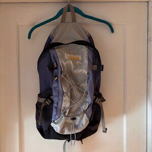 Camelbak Isis hydration back pack Blue/Gray Top Loading Includes Two bladders